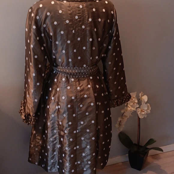 Samuel Dong dot trench coat - Picture 4 of 8